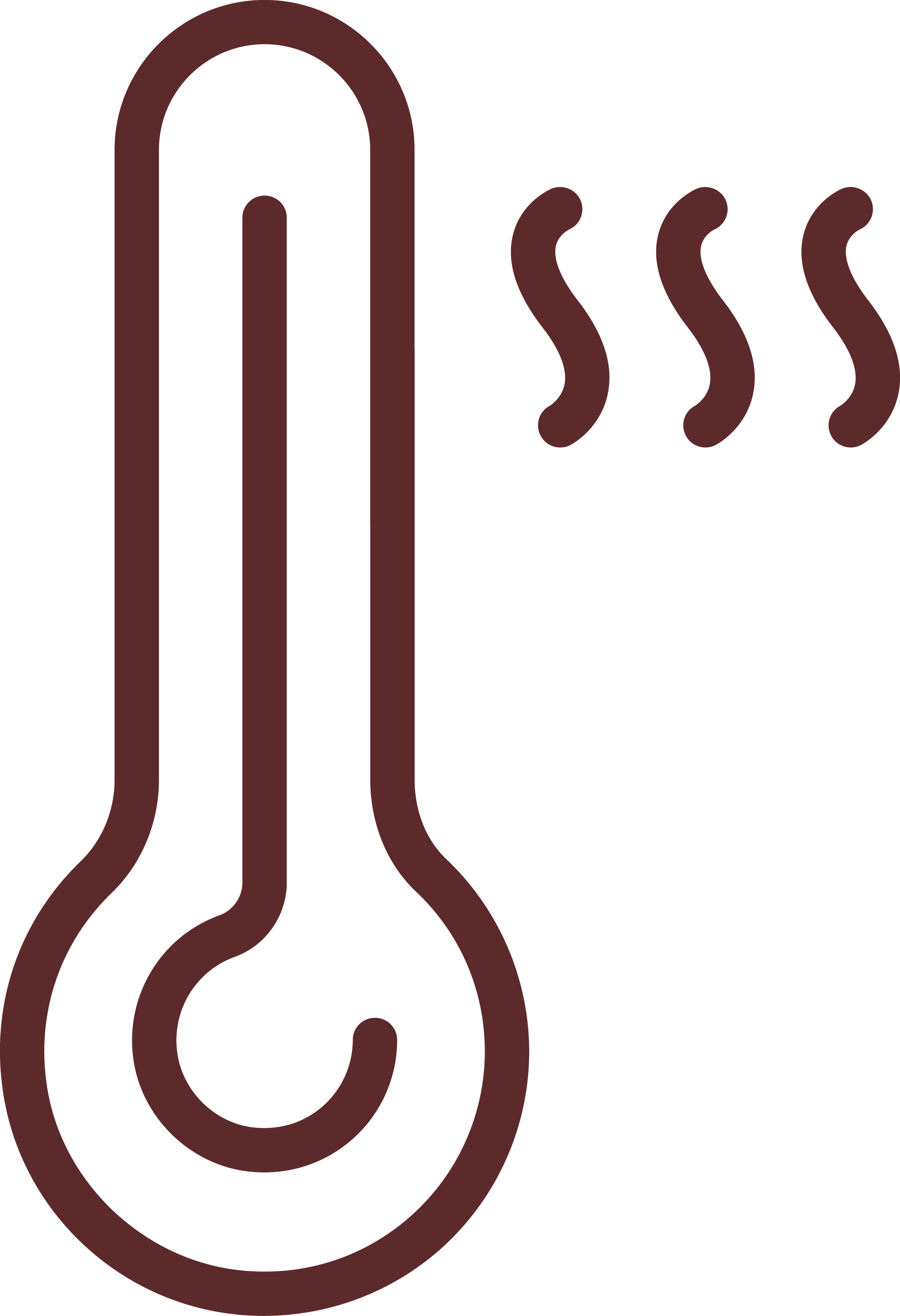 A resource-intensive thermometer emitting steam.